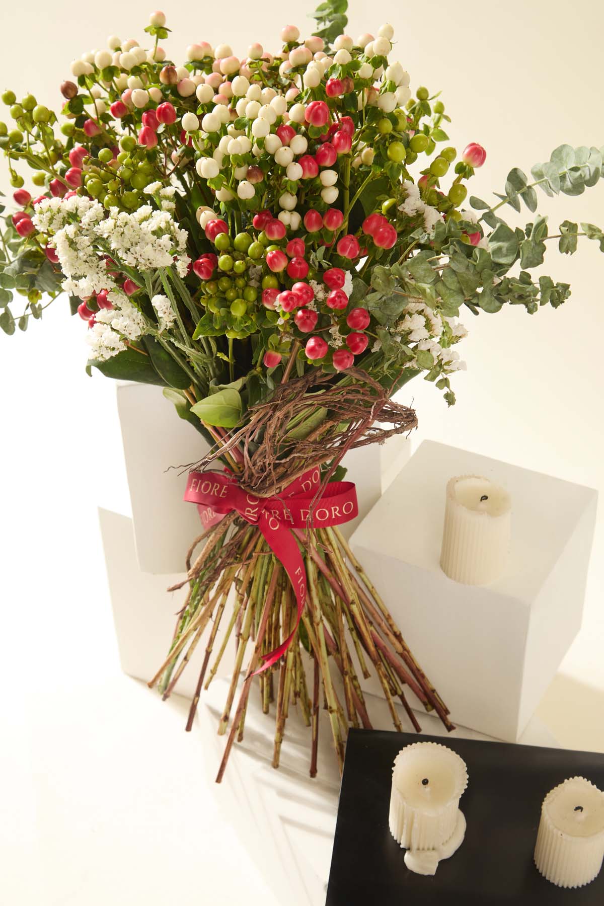 Berry Me in Love vibrant floral arrangement