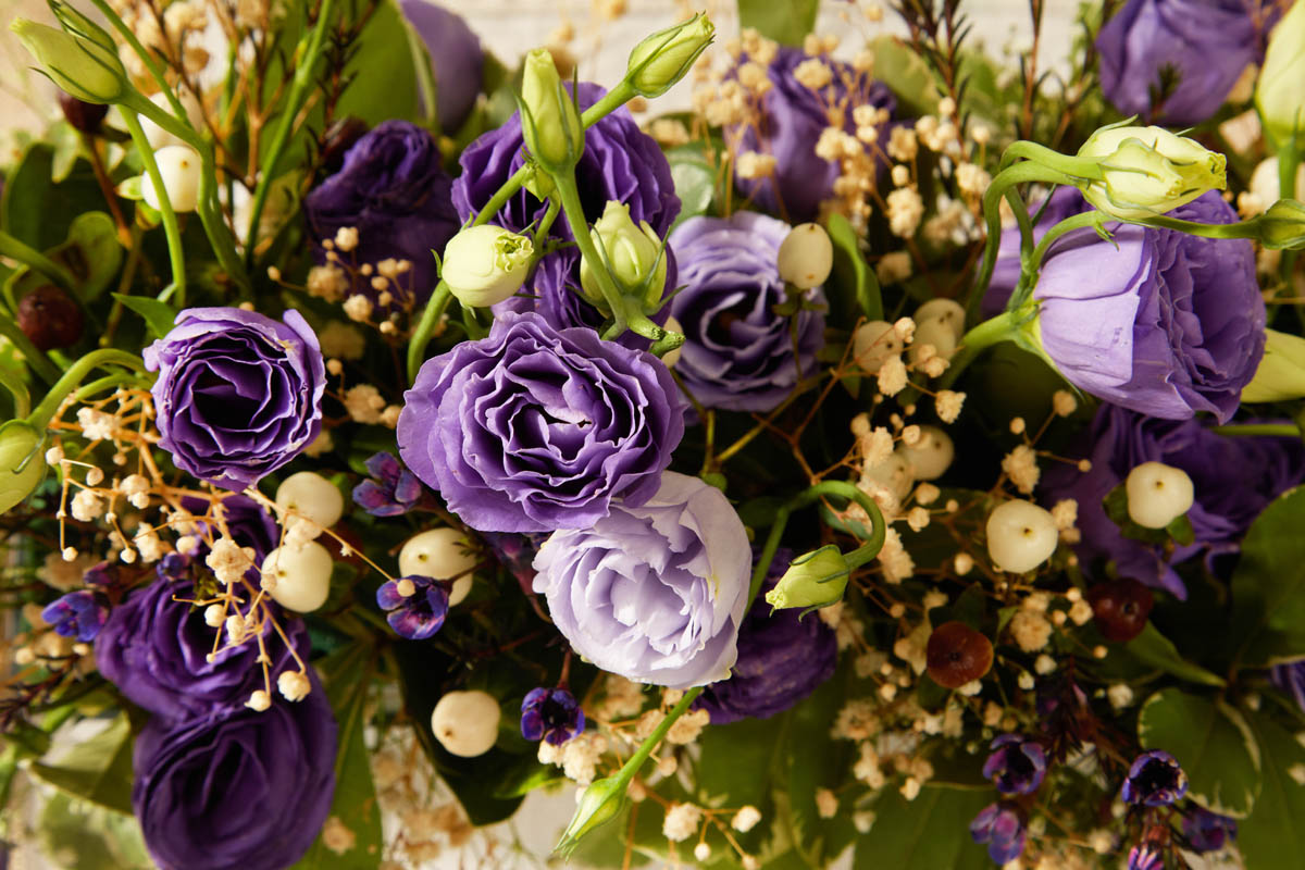 Purple Haze bouquet close-up thumbnail